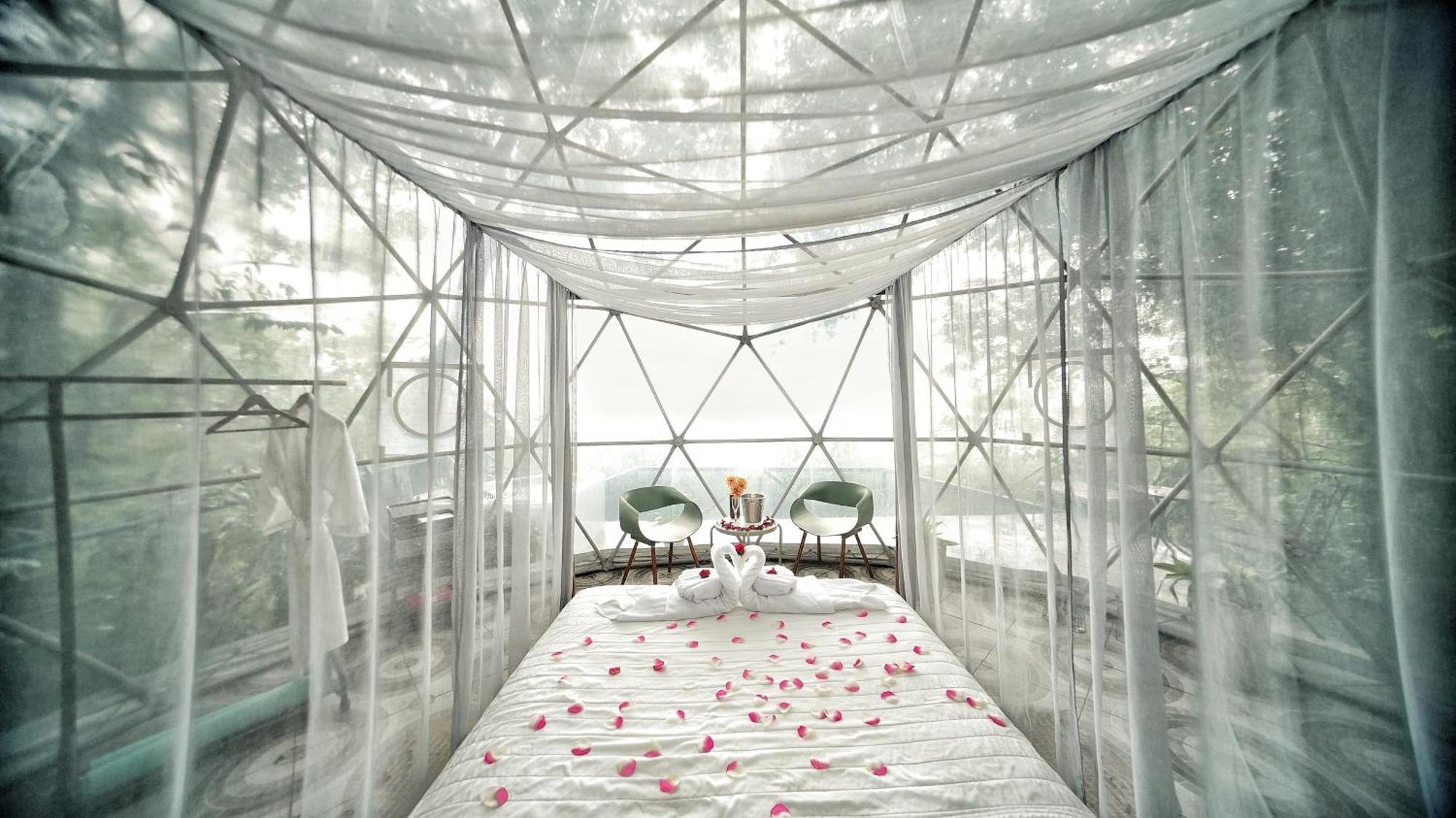 Domos Mirador Romantic Private Honeymoon Glamping Miramar Exterior foto